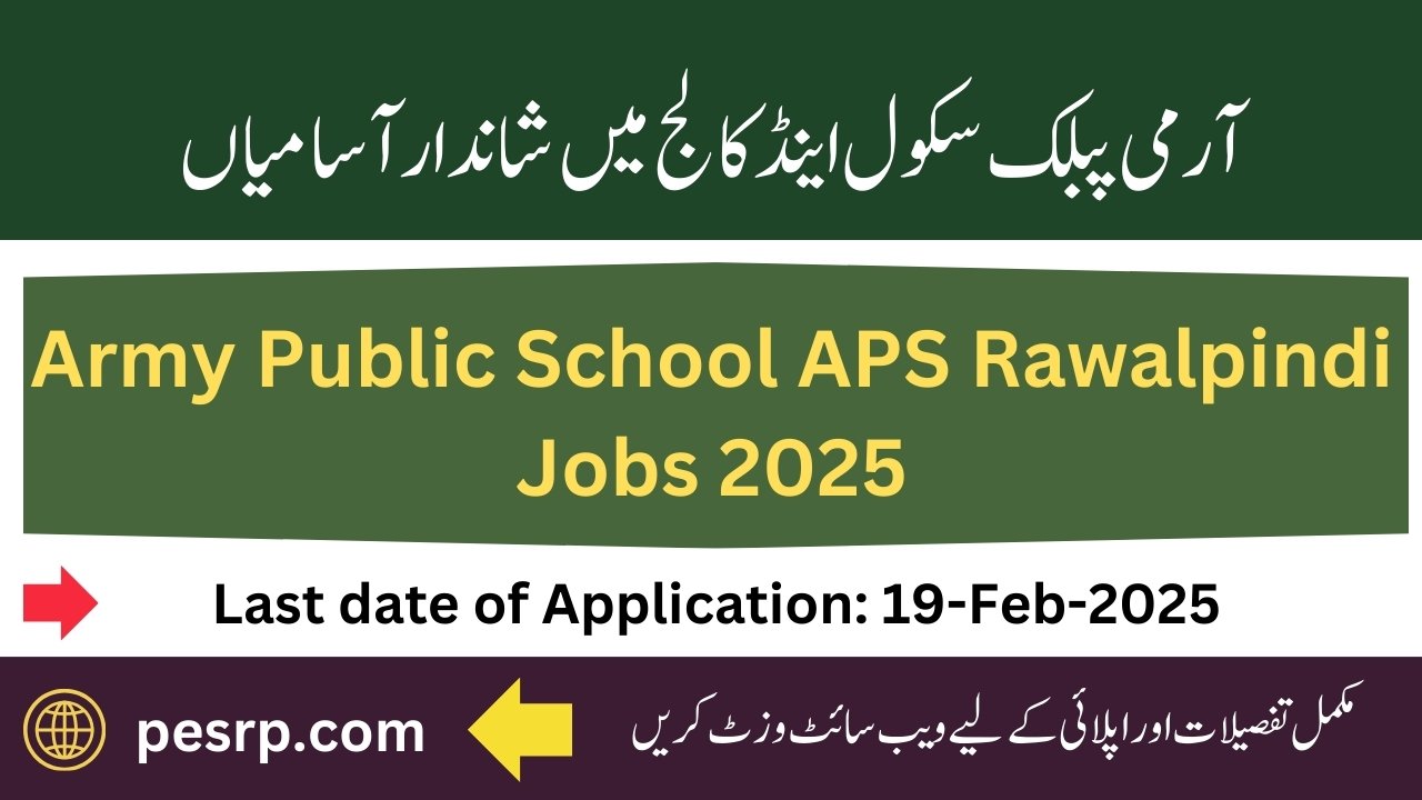 APS Rawalpindi jobs 2025