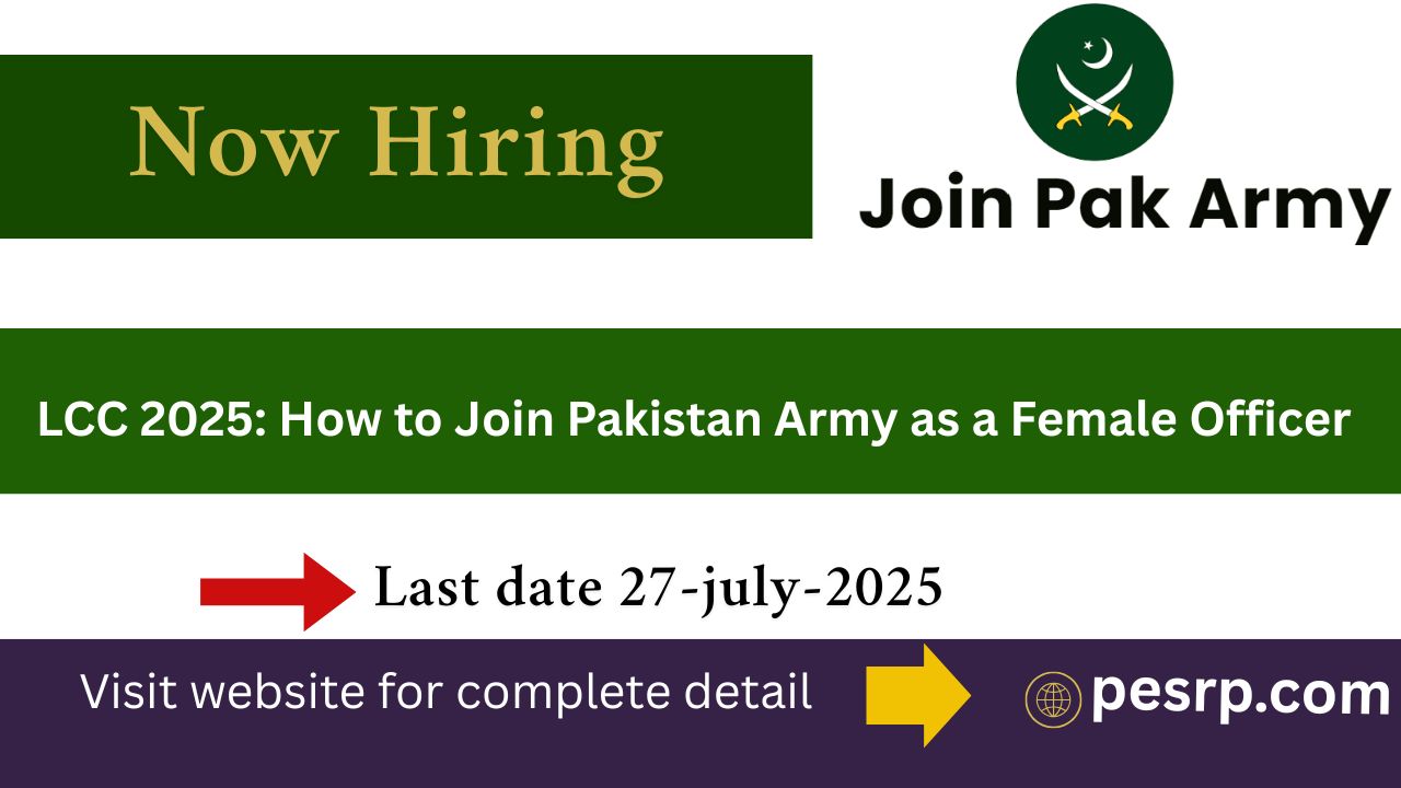 ow to Join Pakistan Army as a Female Officer