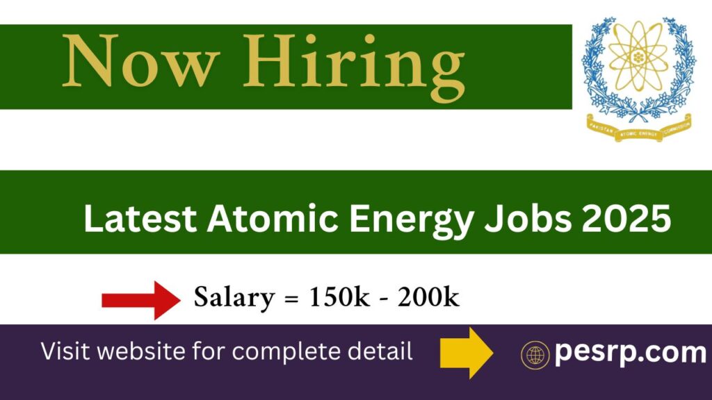 Latest Atomic Energy Jobs 2025