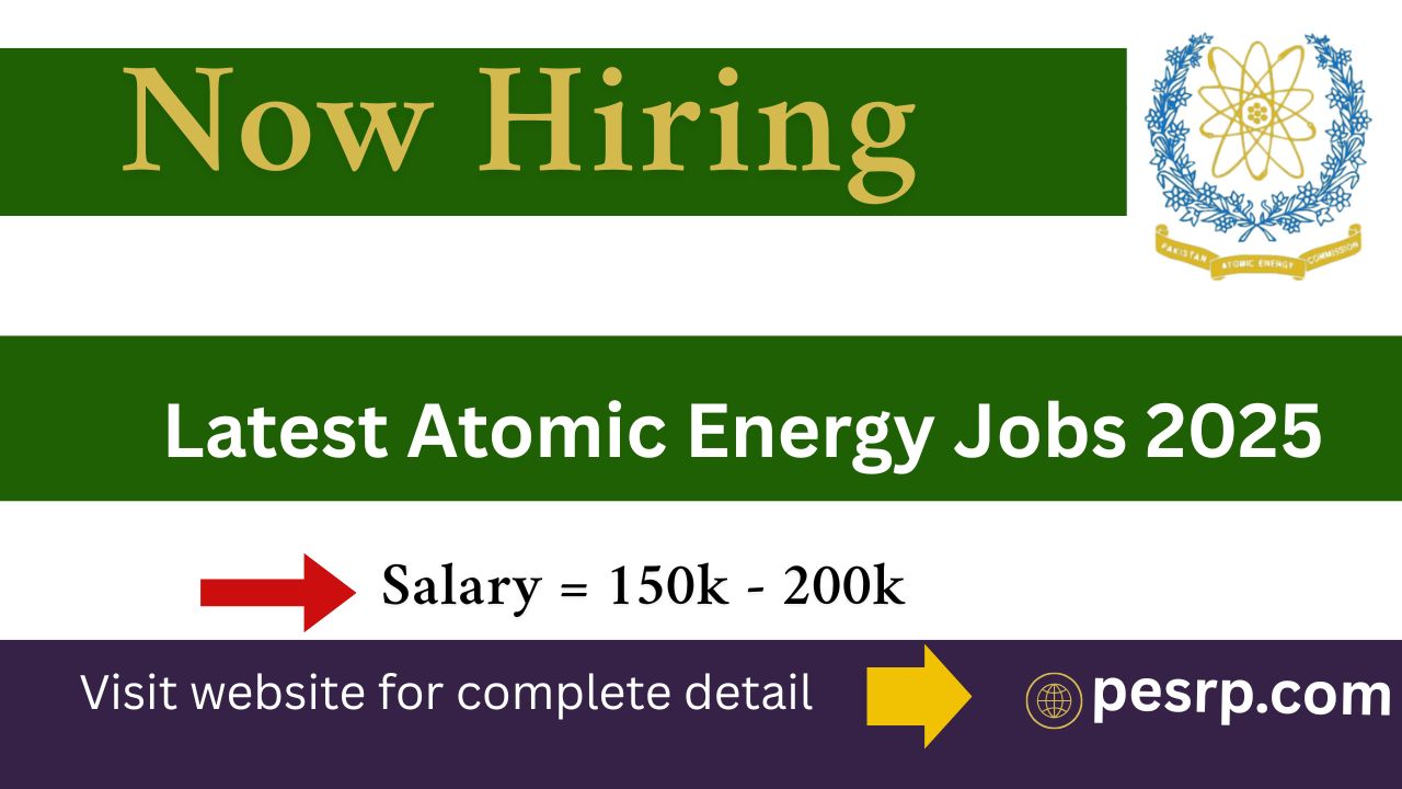 Latest Atomic Energy Jobs 2025