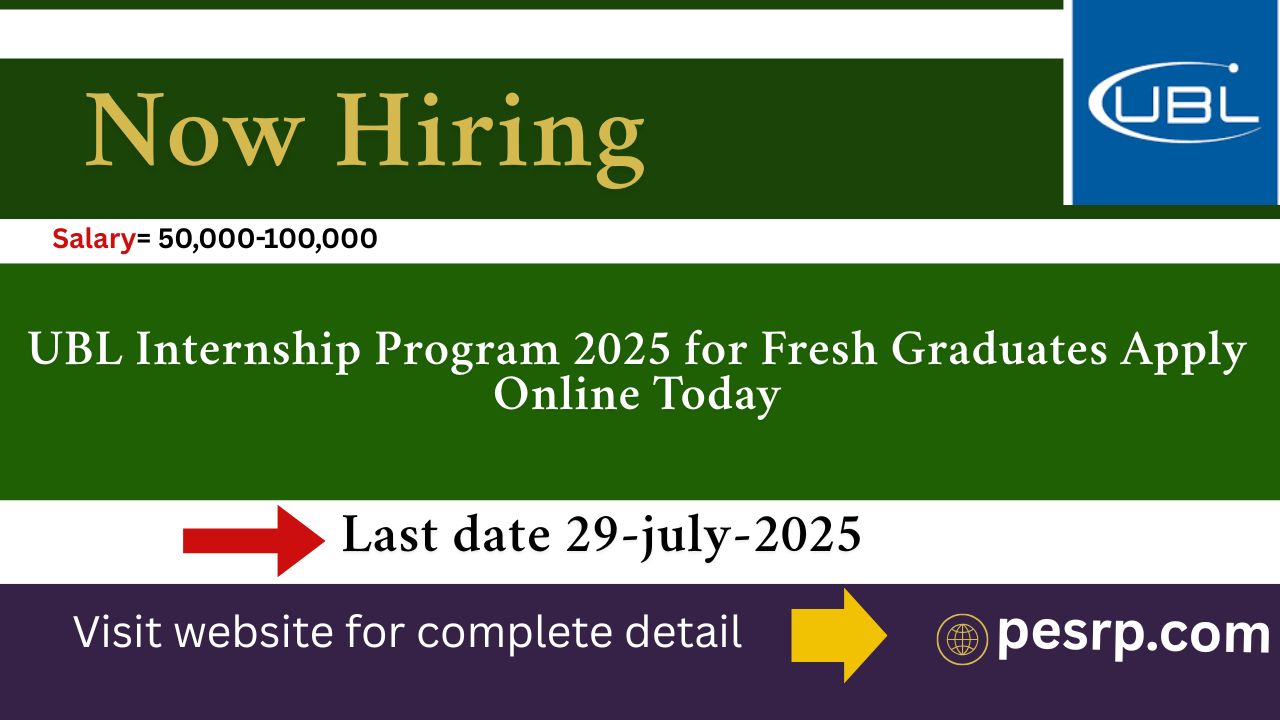 UBL Internship Program 2025